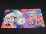 Bloc Filatelic Gabon 2023 &ndash; Vostok 2, Program Spațial Sovietic, Cosmonaut CCCP, Spatiu, Stampilat