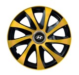 Cumpara ieftin Set 4 capace roti Drift extra gold R15 pentru gama auto Hyundai