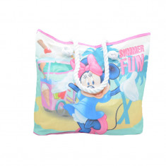 Geanta de plaja pentru Fete Sun City Minnie Mouse QE4680AL, Multicolor foto