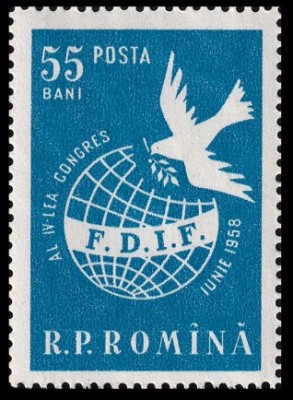 1958 - Al IV-lea congres FDIF, neuzata foto