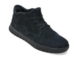 Ghete GEOX bleumarin, U56MAB, din piele intoarsa
