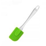 Cumpara ieftin Spatula din silicon pentru bucatarie, 24 cm, maner acrilic, verde, Oem