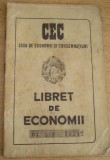 M3 C18 - 1956 - Libret de economii - Casa de economii si consemnatiuni - CEC