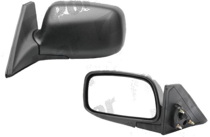 Oglinda exterioara Toyota Tercel Sedan 01.1994-12.1999 Partea Stanga Crom Convex, manuala Fara Incalzire