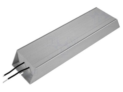 Rezistor bobinat cu radiator 100&amp;Omega; foto