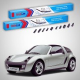 Cumpara ieftin Ștergătoare Smart Roadster-Coupe 452 2003-2005 | Set Față Flat Premium &ndash; TeamCar&reg;