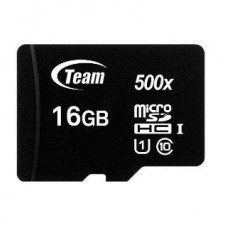 Card memorie Team Group MicroSDHC, 16GB, UHS-I + Adaptor microSD