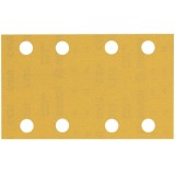 Bosch EXPERT C470 - Foaie abraziva dreptunghi 133x80 mm 8 gauri granulatie 320 10 buc