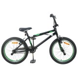 vidaXL BMX 20 Inci peste 9 ani Negru 42009752