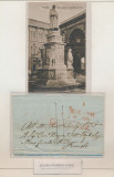 Italy 1842 Rare Postcard + Stampless Cover Milan to Pirenelo DG.014