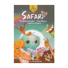 SAFARI. Alfabetul animalelor - Limba Engleza. Carte de colorat