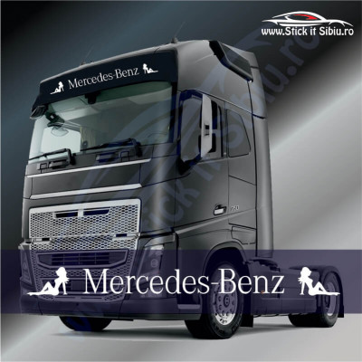 Parasolar Tir-Camion Mercedes-Benz Model 4 foto