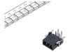 Conector PCB-PCB Tată 2 Pini 2.54mm HARTING Montare THT Unghi