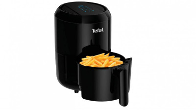 Friteuza fara ulei Tefal EY3018, cu aer cald, 1.6L, negru - RESIGILAT foto