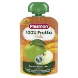 Piure din pulpa de mere si banane cu vitamina C, 100g, Plasmon