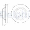 DELPHI BG4782C Disc frana