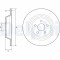 DELPHI BG4782C Disc frana