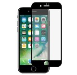 Folie Sticla Securizata Full Glue 5D Neagra pentru iPhone 7, 9H, Full Screen
