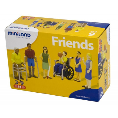 Set figurine persoane cu handicap Miniland, 6 piese foto