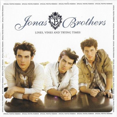 CD Jonas Brothers &amp;lrm;&amp;ndash; Lines Vines &amp;amp; Trying Times, original foto