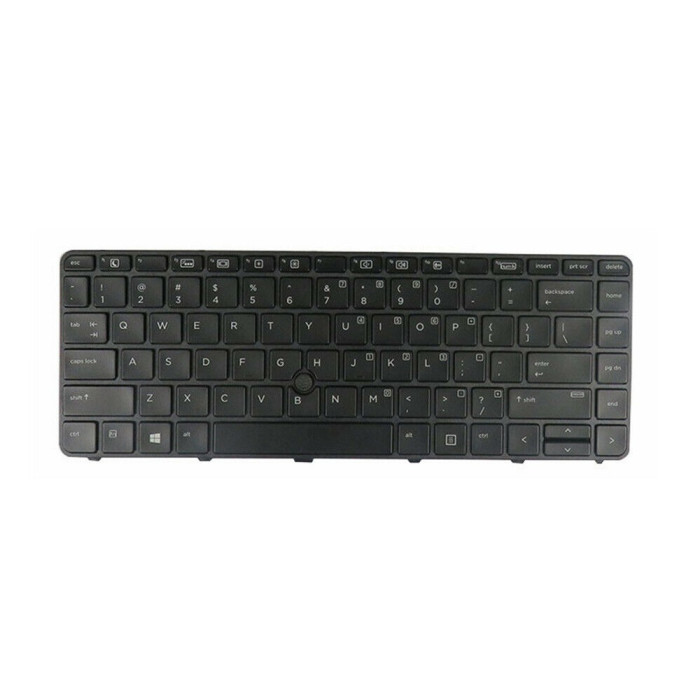 Tastatura Laptop, HP, ProBook 430 G3, 440 G3, 445 G3, 446 G3, 430 G4, 440 G4, 445 G4, 640 G2, 645 G2, 640 G3, 645 G3, iluminata, cu point sticker