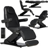 Scaun cosmetic electric pentru salonul de cosmetică pedicure reglare 3 cilindri Jayden