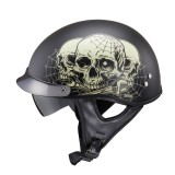 Cumpara ieftin Casca Moto W-TEC Black Heart Rednut, L(59-60), Skulls