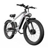 Bicicleta Electrica DUOTTS F26, 26 inch, 1500W (750W x 2), Baterie 48V 17.5Ah, Anvelope 26x4.0 Fat Tire, Shimano 7 viteze