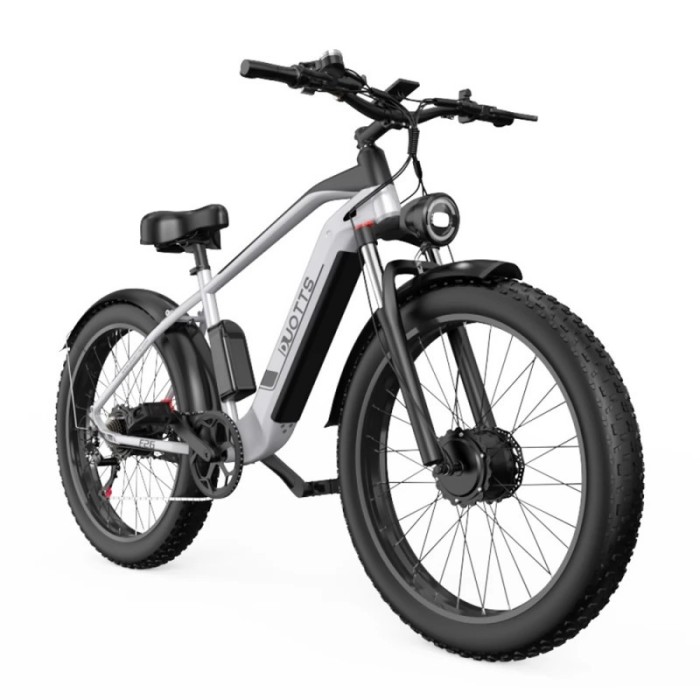 Bicicletă electrică DUOTTS F26 26&#039;&#039;, 1500W motor dublu 48V 17.5Ah baterie