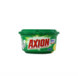 Detergent Pasta de Vase Axion Lemon, Parfum de Lamaie, Greutate 225 g, Detergent de Vase Manual, Detergent Pasta pentru Vase, Degresant Solid pentru V