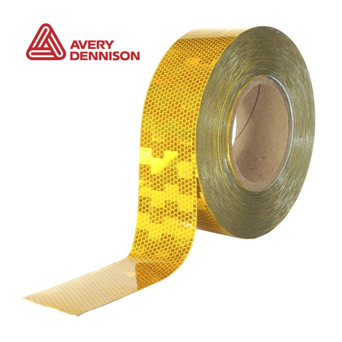 Banda Reflectorizanta Avery Galben 50.8Mmx50M Ece 104