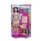 Barbie set de joaca papusa barbie bruneta face cariera profesoara