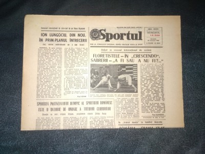 ZIARUL SPORTUL 30 IANUARIE 1982 NUMARUL 10000 foto