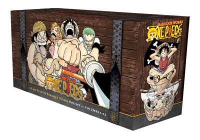 One Piece Box Set: East Blue and Baroque Works (Volumes 1-23 with Premium) foto
