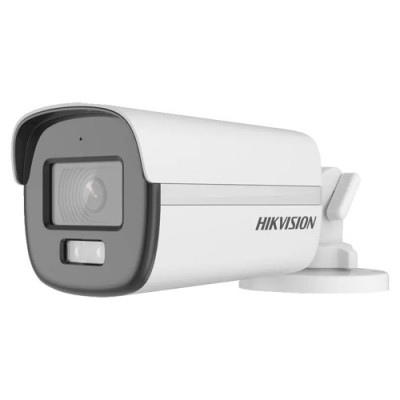 Camera supraveghere 5MP ColorVu Dual Light IR 40m WL 40m lentila 2.8mm microfon - Hikvision - DS-2CE12KF0T-LFS-2.8mm SafetyGuard Surveillance foto