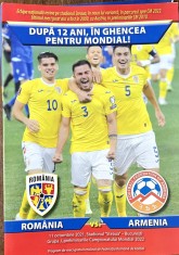 Program de meci Romania v Armenia Calificari Cupa Mondiala 11.10.2021