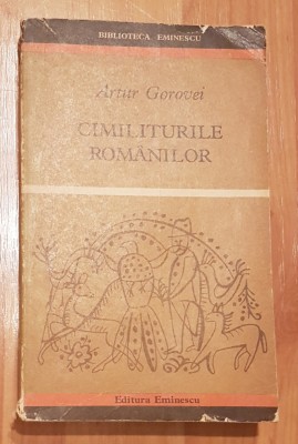 Cimiliturile romanilor de Artur Gorovei foto