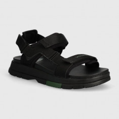 Lacoste sandale Suruga Premium Textile Sandals femei, culoarea negru, cu platforma, 47CFA0015