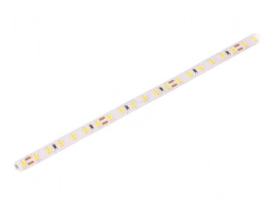Bandă LED alb cald 24V 12W/m IP20 foto