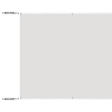 Cumpara ieftin Copertina verticala, alb, 60x1200 cm, tesatura Oxford
