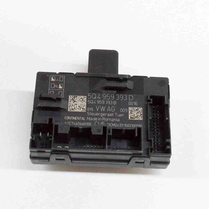 Modul de control ușă dreapta față VW PASSAT Variant B8 3G5 2015 OEM: 5Q4959393D,5Q4959393B,A2C7465660100 18281383