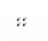 Cumpara ieftin Set 4 roti pentru transportat mobila Parkside, incarcare maxima pe roata 10 kg