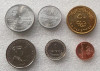 Lot 6 monede UNC Mozambic Egipt Filipine Est Timor Belarus **, Europa