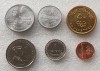 Lot 6 monede UNC Mozambic Egipt Filipine Est Timor Belarus **, Europa