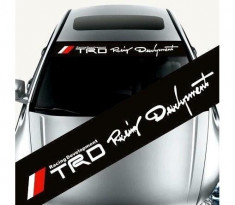 Sticker parasolar auto TRD foto