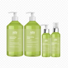Set ingrijre par cret sau fin FINE &amp; CURL - Shot (sampon 500ml + masca 500ml + crema deifinire 125ml + leavein 125ml)