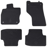 vidaXL Covor pentru mașină 4 pcs Negru TPE 42029136
