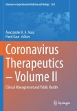 Coronavirus Therapeutics - Volume II: Clinical Management and Public Health