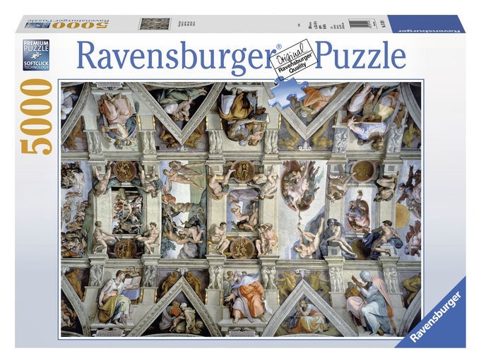 Puzzle Capela Sixtina, 5000 Piese