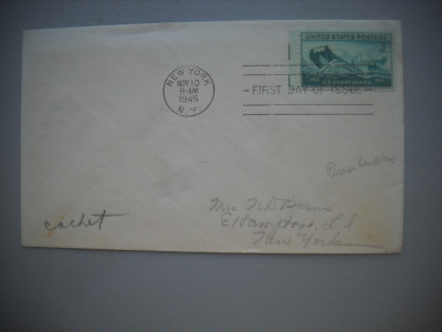 HOPCT PLIC FDC S 1784 PAZA DE COASTA 1790- 1945 SUA foto